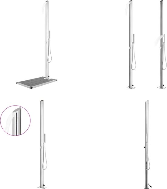 Gecheer Tuindouche ABS-knop zwembaddouche