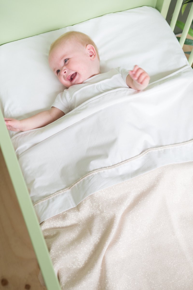 Baby's Only Couverture lit bébé soft Classic Sable - 100x135 cm