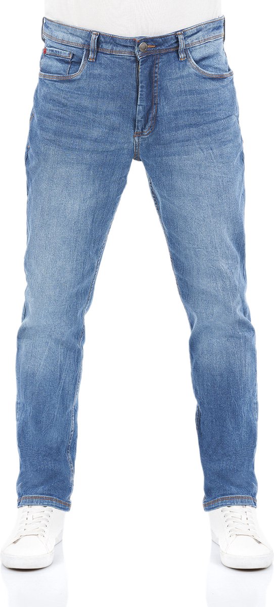 riverso Heren Jeans Broeken RIVChris regular/straight Fit Blauw Volwassenen Denim Jeansbroek