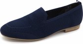 Jana Dames Instapper - 24266-805 Blauw - Wijdte H - Maat 39