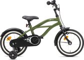 Nogan Rumble - Kinderfiets - Jongensfiets - 14 inch - Leger Groen