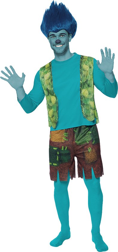 FUNIDELIA Costume Branche Pour - Trolls 3 - pour homme - Taille: S - M