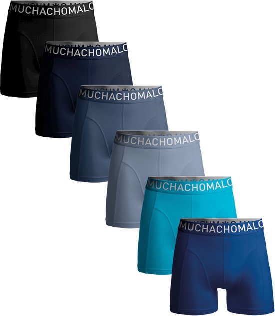 Muchachomalo Heren Boxershorts - 6 Pack - Maat S - Mannen Onderbroeken