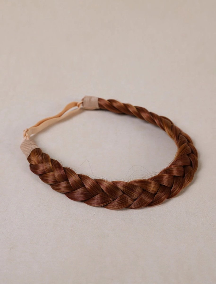 Pinned By K - Hair Braids - Chestnut Brown - Festival Look - Haarband - Haarvlecht