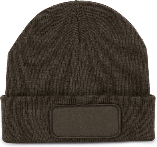 Chapeau Unisexe Taille Unique K-up Kaki Foncé 50% Polyester, 50% Acryl