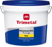 Trimetal Magnacryl Prestige Mat - Peinture pour les murs Intérieur - 10 litres - Wit