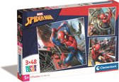 PZL 3X48 CARRÉ SPIDERMAN MARVEL