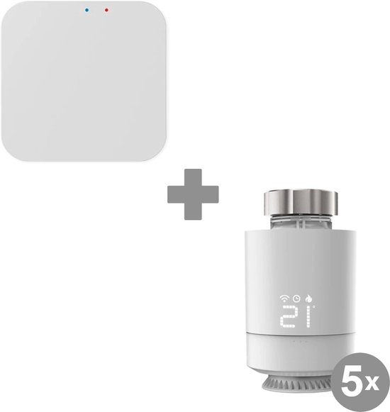 Hama Wi-Fi Verwarmingsregeling - Slimme Radiatorthermostaat met LED