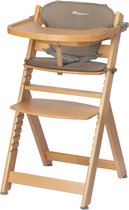 Bebeconfort Timba met verkleinkussen - Kinderstoel - Natural Wood - 6 maanden tot 10 jaar oud