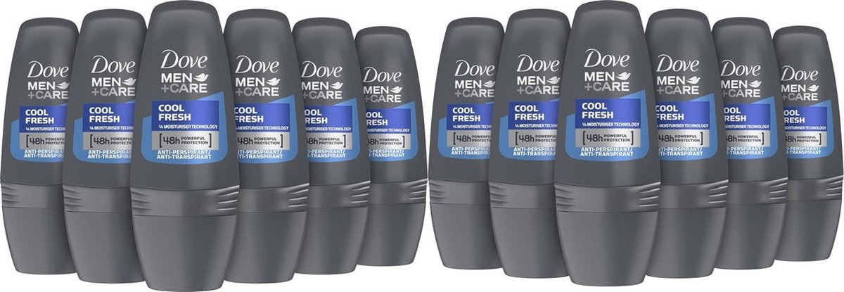 Dove Men+Care Deo Roller - Cool Fresh - 12 x 50 ml