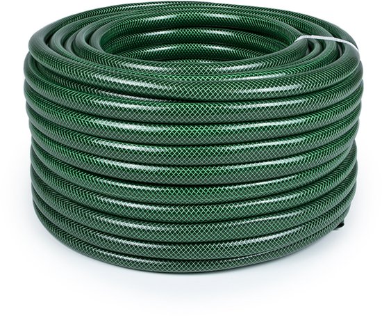 Groene Tuinslang – 30 m – 12,5 mm – 3-laags – UV-bestendig – Slijtvast – Extra soepel