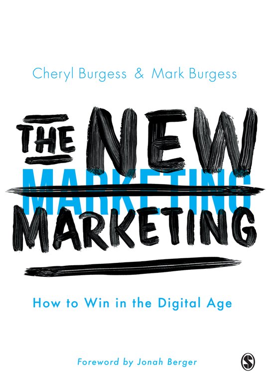 Boek "The New Marketing" van Cheryl & Mark Burgess. "How to Win in the Digital Age"