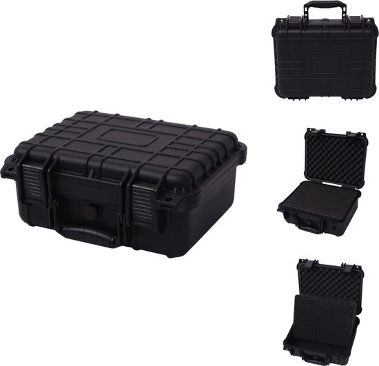 vidaXL Étui pour appareil photo - 35x29,5x15 cm - Léger et durable - Zwart - Sac pour appareil photo