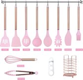 non-stick silicone cookware set, kitchen utensil set - Keukenhulpset - Keukengerei,22 Pieces