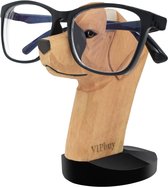 Porte-lunettes en verre sculpté sur bois fait à la main, présentoir de lunettes de soleil, décoration de bureau à domicile (Labrador Retriever)
