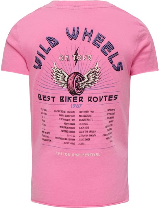 Name It Mädchen T-Shirt Cloud Dancer - Kurzarm Top Für Kinder