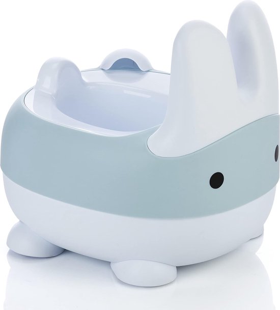 Nattou Babypot 3-in-1, potje kruk toiletbril voor kinderen, eenvoudige toilettraining, ca. 34 cm, vanaf ca. 18 maanden tot ca. 4 jaar, Care, kunststof, lichtbeige