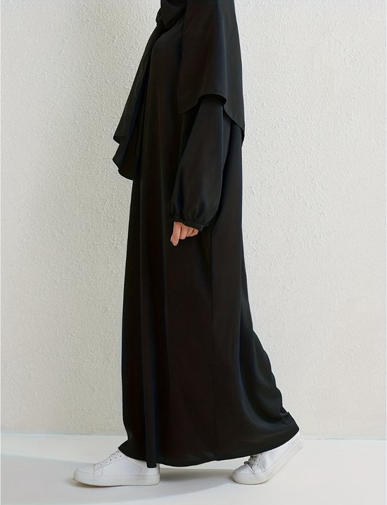 Nivard Abaya - Vêtements de prière Femmes - Vêtements islamiques - Jilbab - Khimar - Femme - Alhamdulillah - Vert