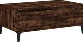 vidaXL-Salontafel-90x50x36,5-cm-bewerkt-hout-gerookt-eikenkleurig