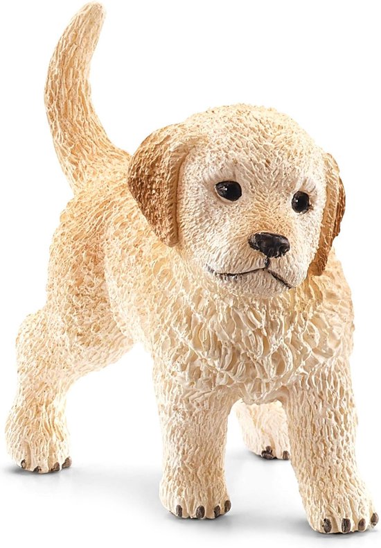 Schleich 16377 Golden Retriever Rüde – Bauernhof-Figur Im Maßstab 1:12, 10 X 2,6 X 6,2 Cm