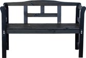 Sens-Line - Friesen bench 113cm - 2-zits - Zwart