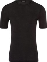 Hanro Woolensilk Sportshirt/Thermische shirt - 0176 Grey - maat S (S) - Heren Volwassenen - Wol- 073401-0176-S