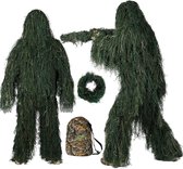 Ghillie suit - Camouflage kleding - Camouflage - Set - Must have om onopvallend te blijven!