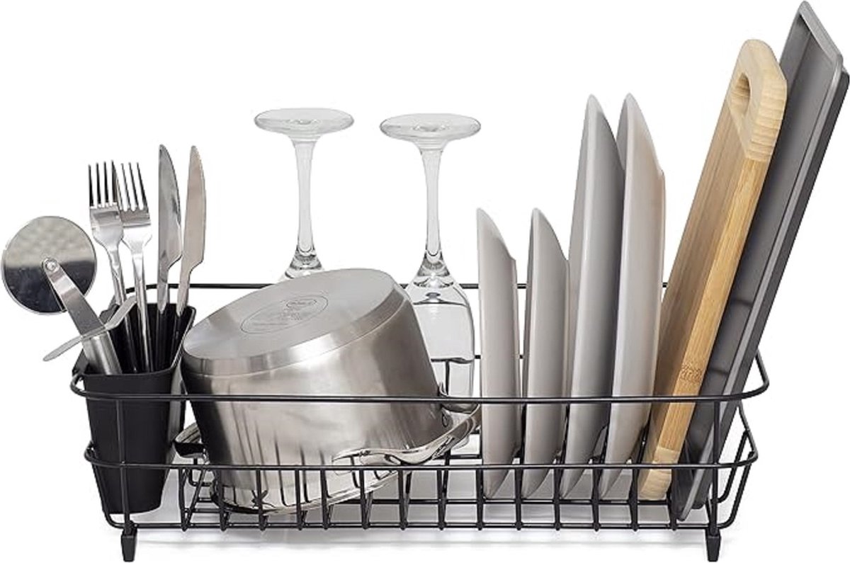 Goedkoopste Dish rack \ Afdruiprek voor servies - Hoogwaardig materiaal 29.5D x 44.6W x 12.5H centimetres