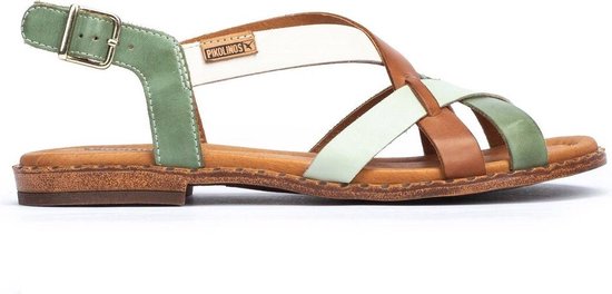 Pikolinos Algar - dames sandaal - groen - maat 35 (EU) 2 (UK)