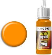 AMMO MIG 0097 Crystal Orange - Acryl Verf flesje