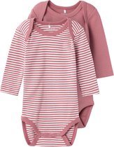 NAME IT NBNBODY 2P LS Y/D CORE NOOS Body unisexe (Fashion) - Taille 50