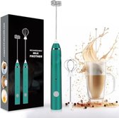 Bol.com Opschuimer Voor Melk - Melkschuimer Elektrisch - Groen aanbieding