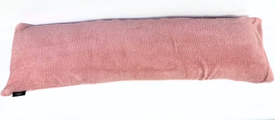 Teddy Fleece Body Pillow Sloop Nude Pink 40 x 145 cm