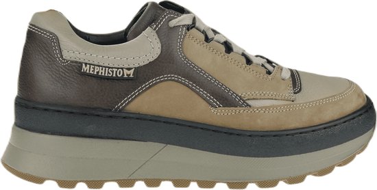 Mephisto Norris - heren sneaker - Taupe - maat 45 (EU) 10.5 (UK)