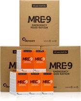 MRE-9 Noodrantsoen 3 maanden | 90x 500g | 216.000 Kcal | Met extra vitaminen | Vegan, Lactose-vrij, zonder GMO