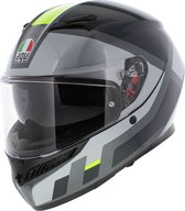 AGV K3 E2206 Mplk Shade Grey Yellow Fluo XL - Maat XL - Helm