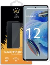 Xiaomi Redmi Note 12 Pro 5G Screenprotector - MobyDefend Case-Friendly Gehard Glas Screensaver - Glasplaatje Geschikt Voor -