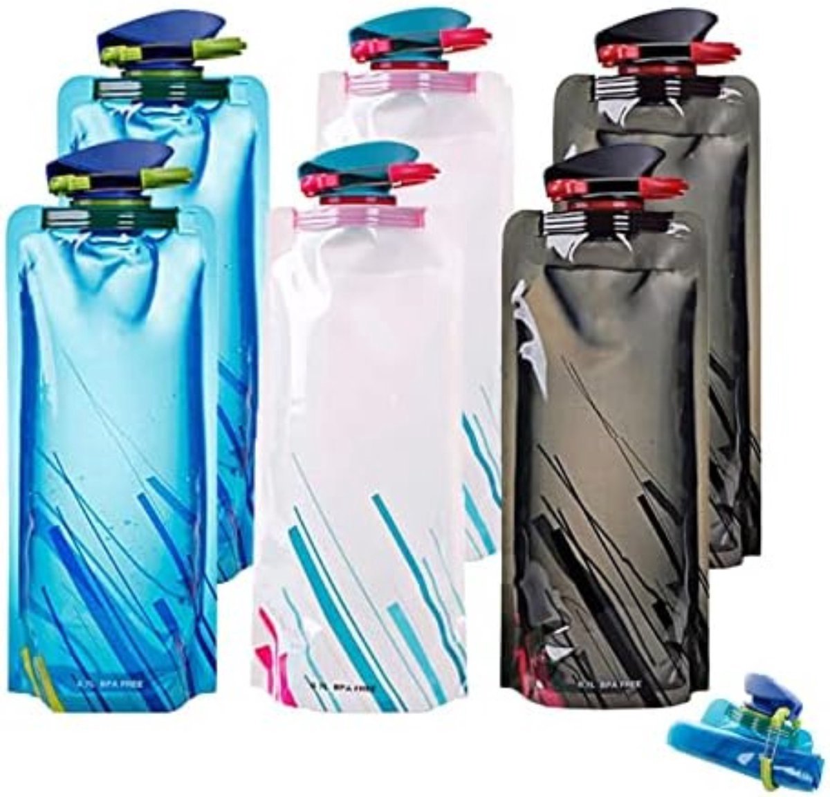 Waterzak Festival - Drinkzak - 700ml - Pak van 6