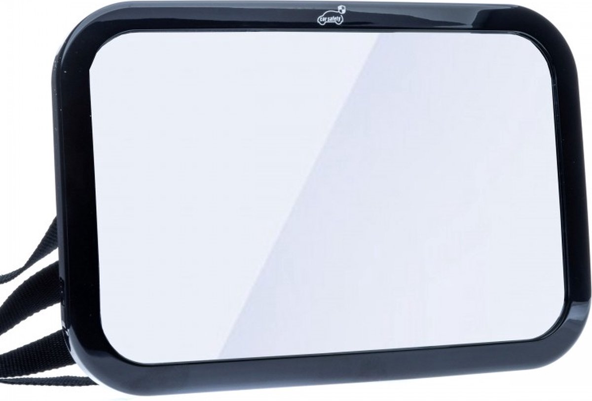Einparts Universele Achteruitkijkspiegel Back Seat Mirror Binnenspiegel voor Kinderen Veiligheid Rechthoek 255x157mm