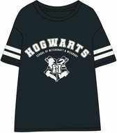Dames-T-Shirt met Korte Mouwen Harry Potter Donkerblauw - XL