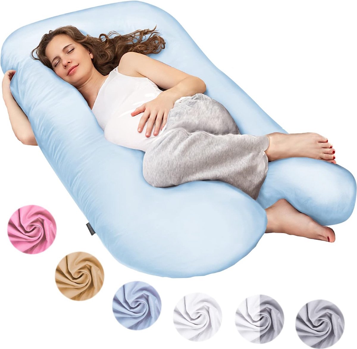 Goedkoopste Borstvoedingskussen,zijslaapkussen, Katoen -pregnancy pillow, support pillow