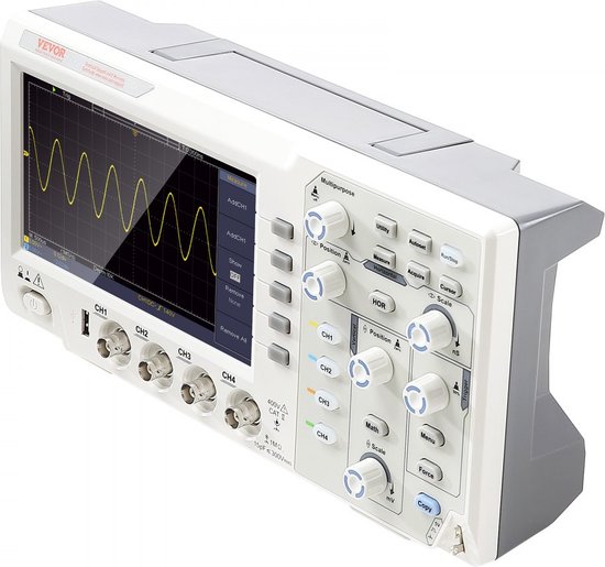 Fnirsi 2C23T 3-in-1 Mini oscilloscoop 10MHz, multimeter en