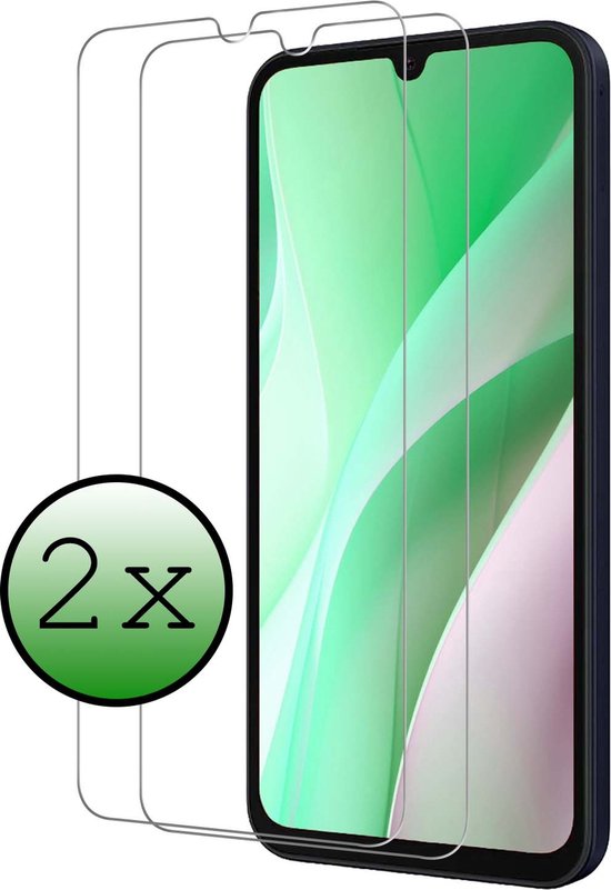 Protecteur d'écran adapté pour Samsung A15 Film de protection d'écran en Tempered Glass - Protecteur d'écran adapté pour Samsung Galaxy Galaxy A15 Film de protection d'écran en Glas - 2 pièces