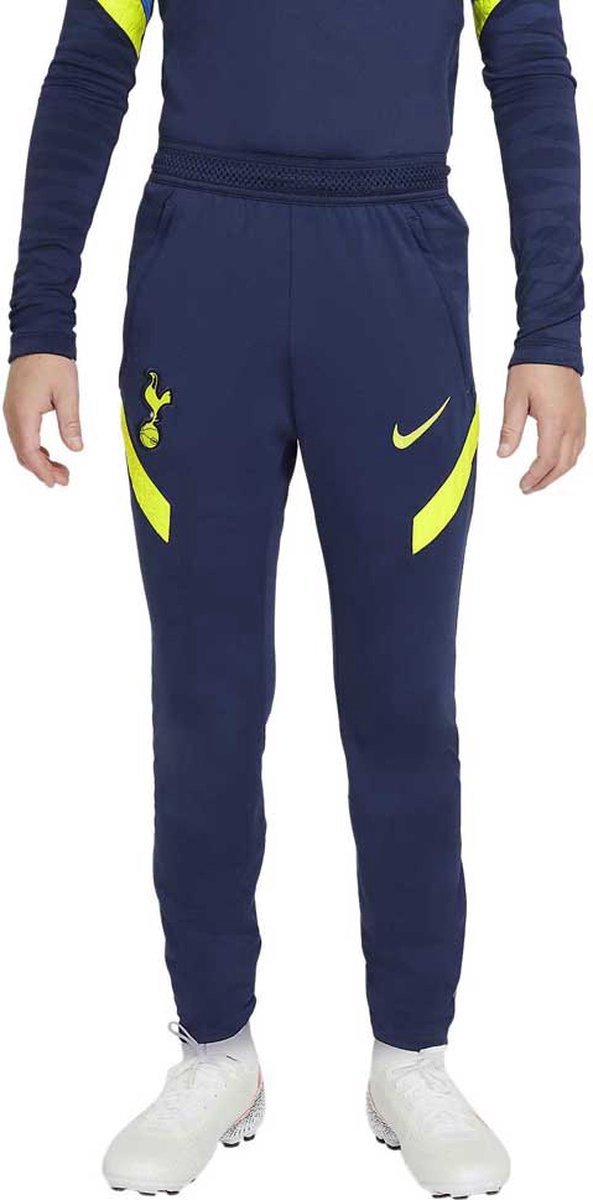 Nike Tottenham Hotspur Strike 21/22 Junior Een Broek - Binary Blue / Venom Green - 158/170 CM