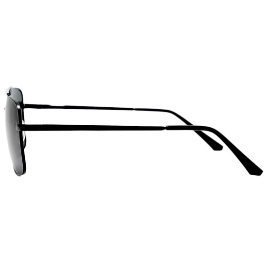 Fako Sunglasses® - Zonnebril Vierkant - Polariserend - Polarized Zonnebril - Heren Zonnebril - Dames Zonnebril - Model Stephan - Zwart van Fako Sunglasses® — afbeelding 2