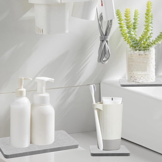 Waterabsorberende diatomeeënaarde dienblad, sneldrogende stenen