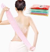 5 stuks peeling-badhanddoek nylon Japanse peeling lichaam douche exfoliërende washandjes handdoek lichaam douche reinigingssponzen voor dames en heren