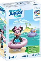 PLAYMOBIL Junior & Disney: Les vacances à la plage de Minnie - 71706
