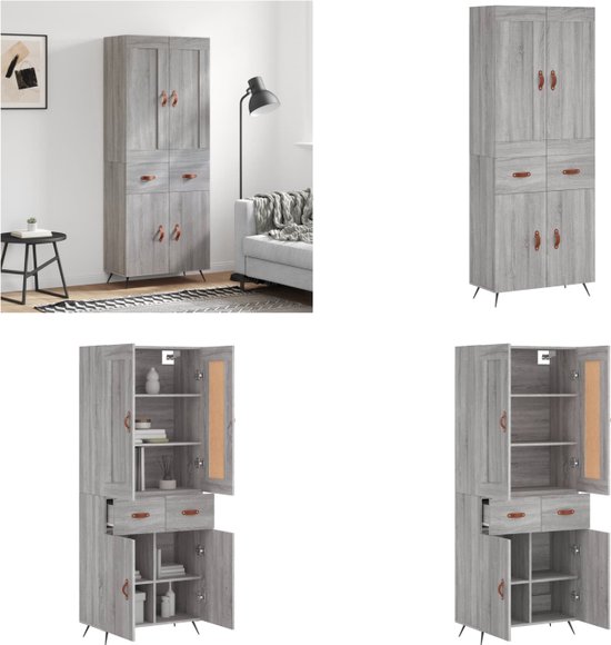 vidaXL Salontafel 50x50x35 cm bewerkt hout sonoma eikenkleurig829370 | fnac België vidaXL Salontafel 50x50x35 cm bewerkt hout sonoma eikenkleurig829370 | fnac België