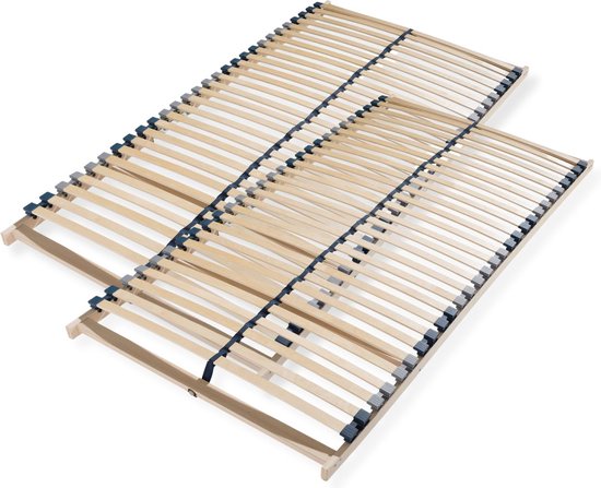 ECOFORM Lattenbodem MET Hardheidsgraadregeling 120/140/160/180/200 X 200 - Van Fabrikant  120 X 200 Van Fabrikant 120 X 200 Cm